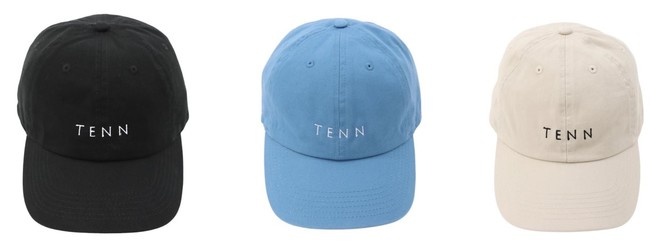『TENN basic logo cap　New hattan × TENN』ベーシックロゴキャップ